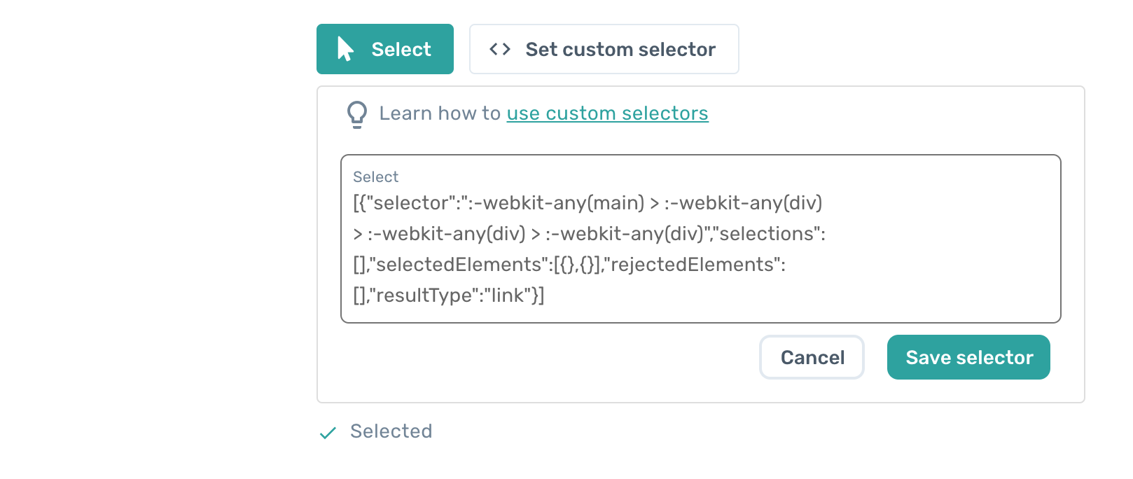 remove css code from axiom.ai